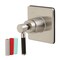 Kingston Brass KS3048DKL Kaiser Three-Way Diverter Valve W/ Trim Kit, Brushed Nickel KS3048DKL - alternate 1